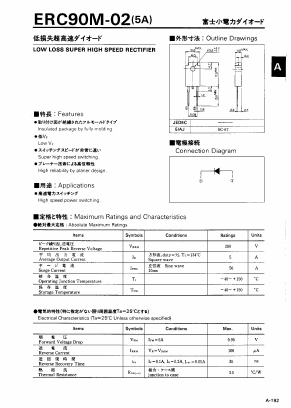 ERC90M-02 Datasheet PDF Collmer Semiconductor