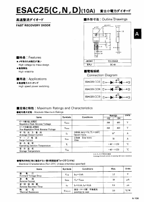 ESAC25-C Datasheet PDF Collmer Semiconductor