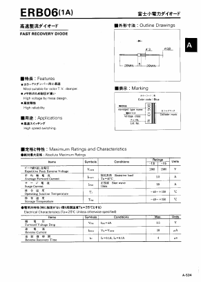 ERB06-15 Datasheet PDF Collmer Semiconductor