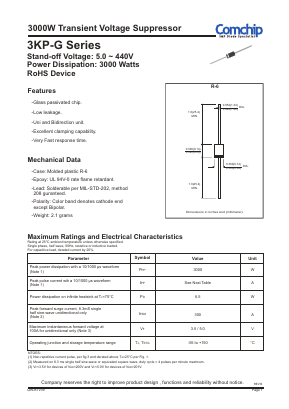 3KP10A-G Datasheet PDF ComChip