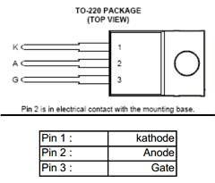 TIC206A Datasheet PDF Comset Semiconductors