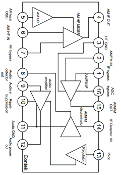 TA7613AP Datasheet PDF Contek Microelectronics