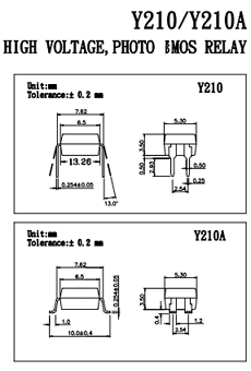 Y210AB Datasheet PDF COSMO Electronics