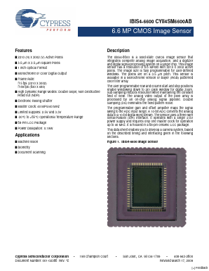 CYII4SM6600AB Datasheet PDF Cypress Semiconductor