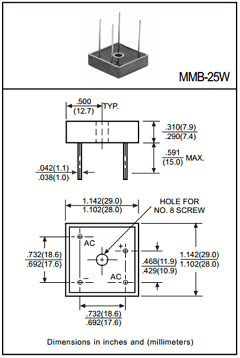 MMB352W Datasheet PDF DC COMPONENTS