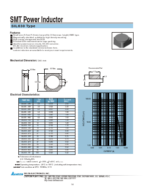 SIL630-100 Datasheet PDF Delta Electronics, Inc.