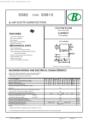 SS82 Datasheet PDF Nanjing International Group Co