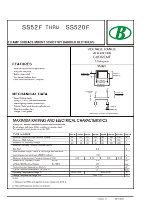 SS510F Datasheet PDF Nanjing International Group Co