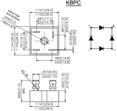 KBPC50005 Datasheet PDF DIYI Electronic Technology Co., Ltd.