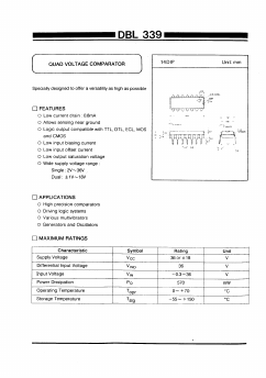 DBL339 Datasheet PDF Daewoo Semiconductor