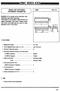 DMC6003-1F6 Datasheet PDF Daewoo Semiconductor