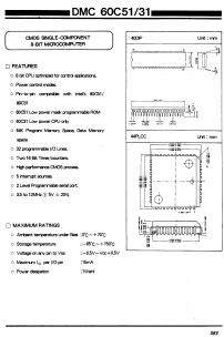 DMC60C31E Datasheet PDF Daewoo Semiconductor