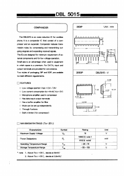 DBL5015-V Datasheet PDF Daewoo Semiconductor