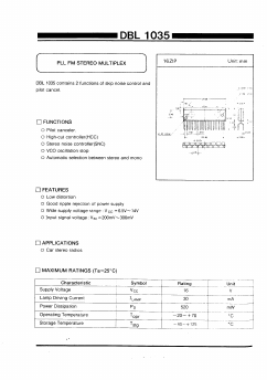 DBL1035 Datasheet PDF Daewoo Semiconductor