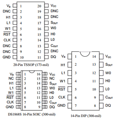 DS1868S-100/TR Datasheet PDF Dallas Semiconductor -> Maxim Integrated