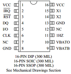 DS2404-001 Datasheet PDF Dallas Semiconductor -> Maxim Integrated