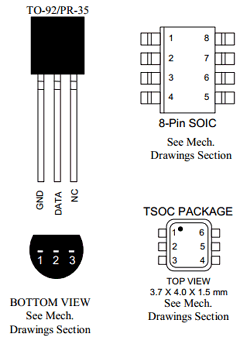 DS2506-UNW Datasheet PDF Dallas Semiconductor -> Maxim Integrated