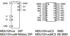 MDU12H-25M Datasheet PDF Data Delay Devices