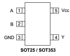 74AHC1G86SE-7 Datasheet PDF Diodes Incorporated.