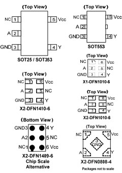 74LVC1G07FW5 Datasheet PDF Diodes Incorporated.