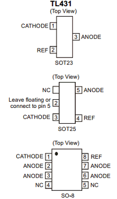 TL431ASA-13 Datasheet PDF Diodes Incorporated.