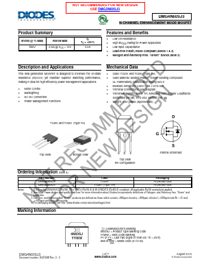 DMG4N60SJ3 Datasheet PDF Diodes Incorporated.