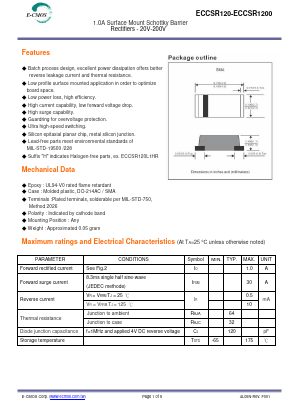 ECCSR1200 Datasheet PDF E-CMOS Corporation