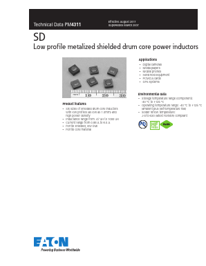 SD10-4R7-R Datasheet PDF Eaton All Rights Reserved.