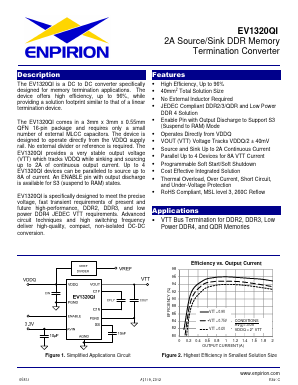 EV1320QI Datasheet PDF Enpirion, Inc.