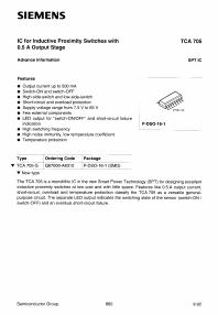 TCA705 Datasheet PDF ETC