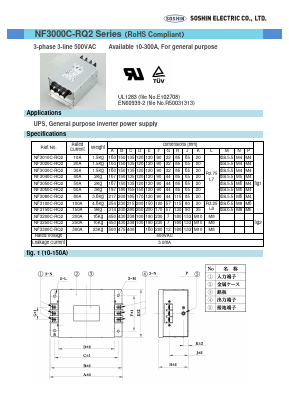 NF3300C-RQ2 Datasheet PDF ETC