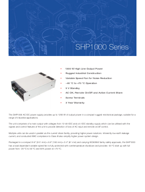 SHP1000PS36 Datasheet PDF ETC