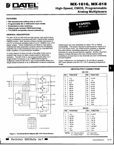MX-1616C Datasheet PDF ETC