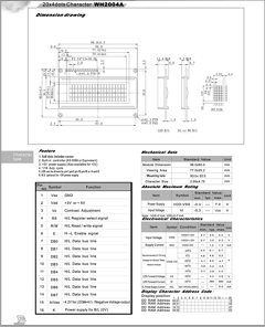 WH2004A Datasheet PDF ETC