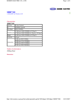 MDR774M Datasheet PDF ETC