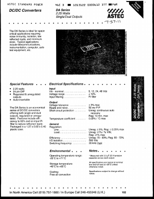 DAS4120-2 Datasheet PDF ETC
