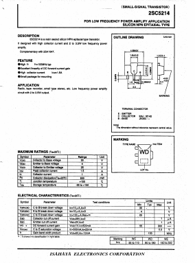 2SC5214 Datasheet PDF ETC