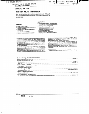 3N128 Datasheet PDF ETC