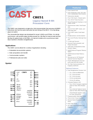 C8051 Datasheet PDF ETC