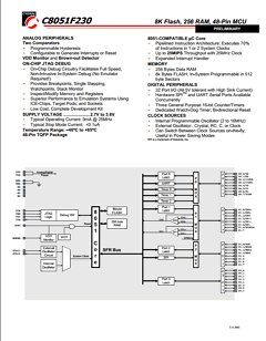 C8051F230 Datasheet PDF ETC