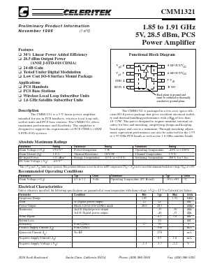 CMM1321 Datasheet PDF ETC