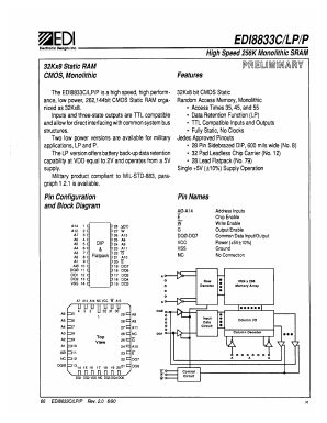 EDI8833C Datasheet PDF ETC