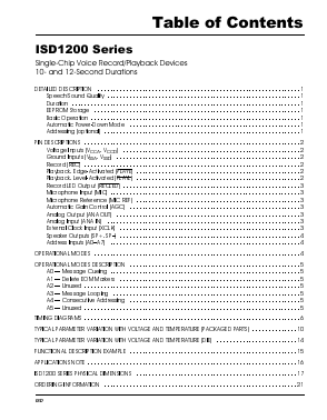 ISD1212 Datasheet PDF ETC