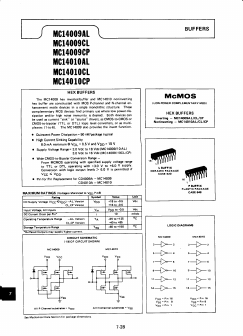 MC14009 Datasheet PDF ETC