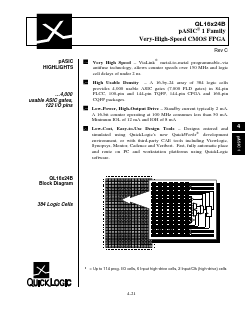 QL16X24B-PF100M Datasheet PDF ETC