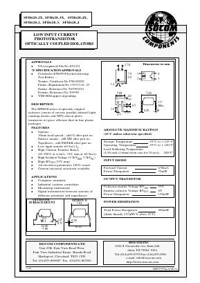 SFH628-2X Datasheet PDF ETC