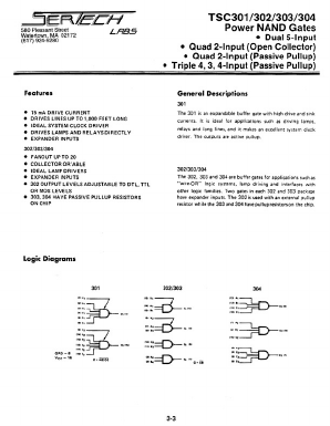 TSC301 Datasheet PDF ETC