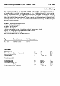 TDA1046 Datasheet PDF ETC