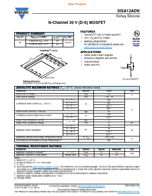 SISA12ADN-T1-GE3 Datasheet PDF ETC