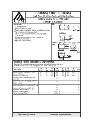 DB101S Datasheet PDF ETC